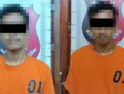 Polsek Blambangan Umpu Amankan Dua Pelaku Curat Sawit di Way Kanan