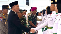 30 Putera-Puteri Pesawaran Resmi Dikukuhkan Jadi Paskibraka 2025