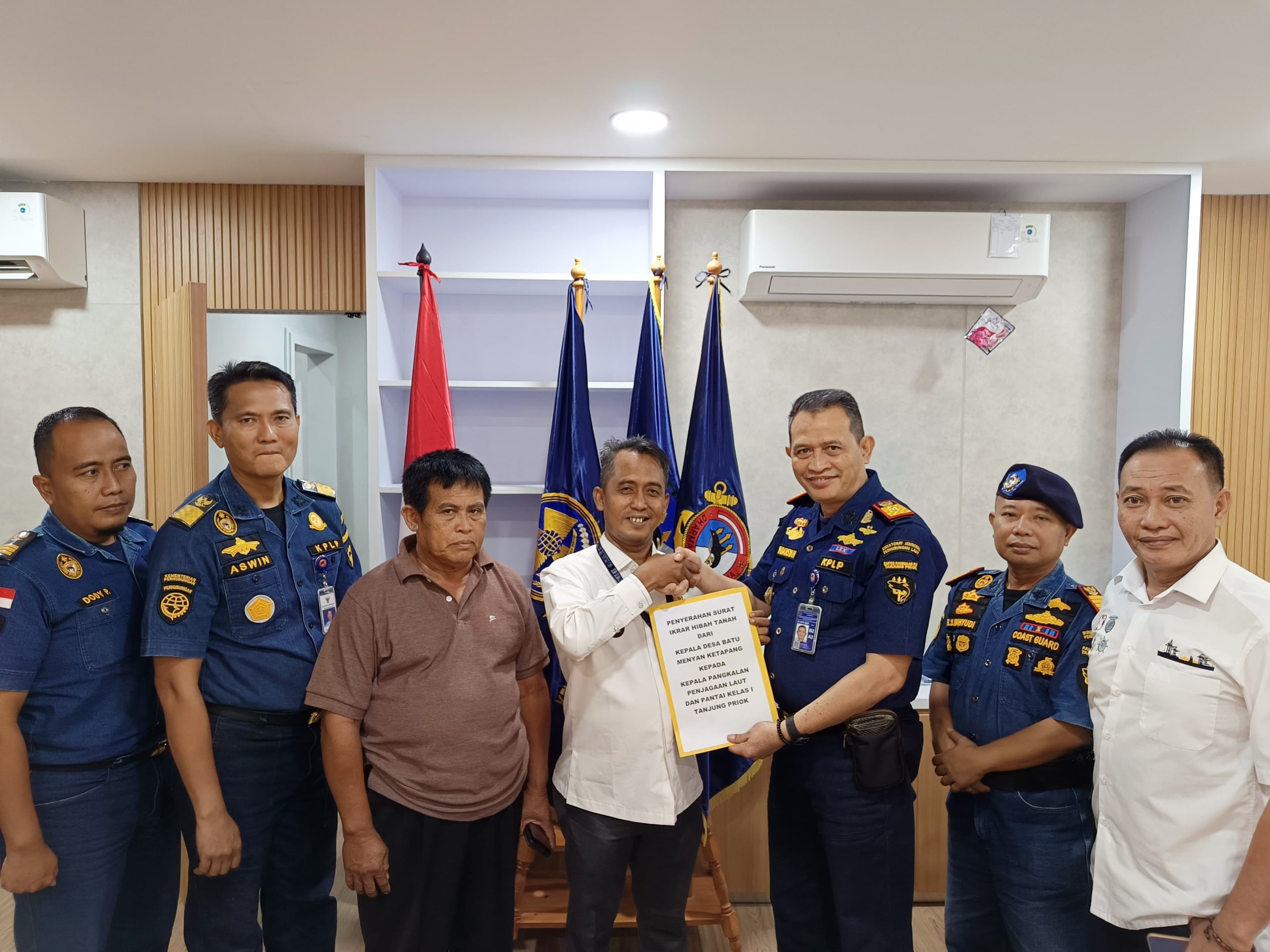 Kepala Desa Batu Menyan Kunjungi KPLP Tanjung Priok Bahas Keamanan Kapal Wisata