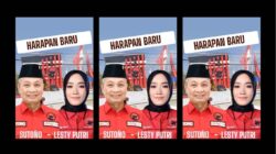 Menguat Dukungan Untuk Sutono – Lesty : Harapan Baru PDIP Lampung