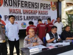 Sat Reskrim Polres Lampung Utara Limpahkan Kasus Pemerasan Tiga Oknum Wartawan Ke Kejaksaan