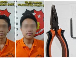 Polsek Tambora Tangkap Dua Pria Pencuri AC Mal, Rugikan Rp14 Juta