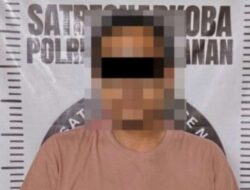 Seorang Pria Asal OKI Ditangkap Polres Way Kanan Karrna Diduga Edarkan Narkotika Jenis Sabu