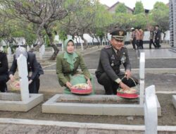 Jelang HUT Ke-80 TNI, Kodim Brebes Ziarah TMP Kusumatama