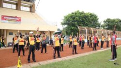 Jaga Kebugaran dan Kesiapan Fisik, Polres Brebes Gelar Tes Kesamaptaan Jasmani Semester II