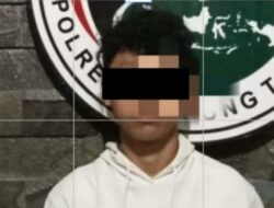 Seorang Remaja Di Lampung Timur Ditangkap Karena Penyalahgunaan Narkotika