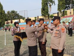 Kapolres Tanggamus Pimpin Apel Launching Pamapta