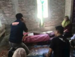 Polsek Kota Agung dan Inafis Polres Tanggamus Identifikasi Warga Meninggal di Rumah Dusun Jualang