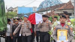 Polres Mesuji Berduka, Upacara Pemakaman Alm Brigpol Febri Ramanda