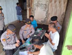 “Terima Laporan 110, Jajaran Polres Lampura Respon Cepat Dengan Mendatangi TKP”