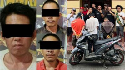Polres Lampung Barat Ungkap Kasus Curanmor, Tiga Pelaku Berhasil Ditangkap