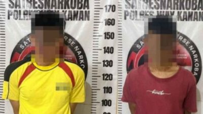 Dalam Sehari Satresnarkoba Polres Way Kanan Bekuk 2 TSK Diduga Edarkan Sabu dan Amankan 5,93 Gram Sabu di Mekar Asri