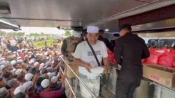 Brimob Polda Lampung Kerahkan Dapur Lapangan Penuhi Konsumsi Jemaah Tabligh Akbar