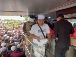 Brimob Polda Lampung Kerahkan Dapur Lapangan Penuhi Konsumsi Jemaah Tabligh Akbar