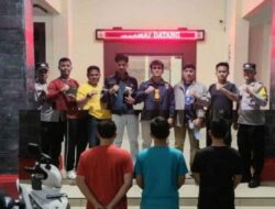 Polsek Talang Padang Bekuk Seorang Pencuri Motor dan Handphone Berikut Dua Penadahnya
