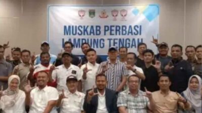 Taufik Palgunanto Pimpin PERBASI Lampung Tengah Periode 2025-2029