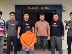 Polsek Pulau Panggung Tangkap Tersangka Curanmor dan Dua HP