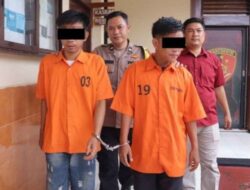 Polsek Pringsewu Kota Tangkap Dua Pelaku Pencurian Modus Ganjal Mesin ATM