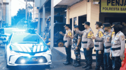 Cipta Kondisi Jelang Nataru. Polresta Bandar Lampung Laksanakan Patroli Gabungan Skala Besar