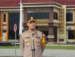 Polres Pringsewu Imbau Warga Rayakan Tahun Baru Tanpa Euforia Berlebihan