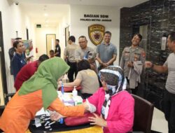 Sidokkes Polres Metro Jakarta Barat Gelar Pemeriksaan dan Edukasi Prolanis
