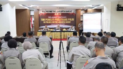 Puslitbang Polri Sambangi Polres Metro Jakarta Barat, Serap Aspirasi demi Penguatan Pelayanan Kepolisian