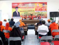 Gerakan Rakyat Lampung Gelar Rapat Koordinasi, Mantapkan Konsolidasi Pengurus