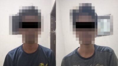 Curat di Way Kanan, Polsek Way Tuba Ringkus Dua Pelaku Curi Enam HP Berbagai Merek di Bandar Sari