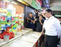 Mentan Amran Sidak Pasar, Tegaskan Saat Nataru Harga Pangan Tidak Boleh Dimainkan