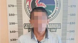 Satresnarkoba Polres Tulang Bawang Barat Amankan Seorang Pria Paruh Baya, Terkait Penyalahgunaan Narkotika