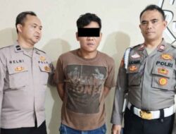 Kepergok Curi Motor, Pria Berhelm Kuning Nyaris Babak Belur Diamuk Massa