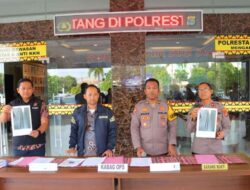 Dua Buruh di Panjang Ditangkap, Usai Curi 9 Batang Pipa Besi Milik Sekolah