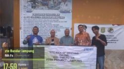 Diduga Libatkan Aparatur Kelurahan, Proyek Tiang Internet ZTE–Fiberstar Disorot, Camat Rajabasa Bungkam