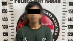 Diduga Edarkan Sabu, Seorang Pria Asal Way Kanan Dibekuk Polisi
