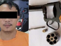 Komplotan Curas Yang Gagal Beraksi Di Lampung Tengah, Dibekuk Polisi, Senpi Rakitan Diamankan