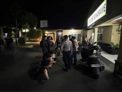 Respons Cepat Laporan 110, Polisi Redam Keributan di Sukarame Dan Amankan 9 Remaja