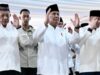 Presiden Prabowo Salat Idulfitri Bersama Korban Bencana di Aceh Tamiang