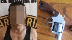Pria Asal Tulang Bawang Barat Diringkus Polisi Karena Curi Buah Sawit dan Miliki Senpi Rakitan