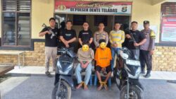 Polsek Dente Teladas Berhasil Bekuk Residivis Curanmor Lintas Kabupaten
