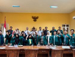 Mahasiswa Fisipol UM Lampung Kunjungi Komisi Informasi Lampung