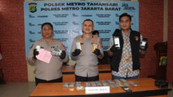Ungkap Penjualan Obat Keras Ilegal Berkedok Toko Kosmetik, Polsek Metro Tamansari Sita Ribuan Pil