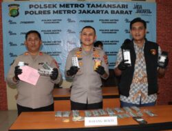 Ungkap Penjualan Obat Keras Ilegal Berkedok Toko Kosmetik, Polsek Metro Tamansari Sita Ribuan Pil