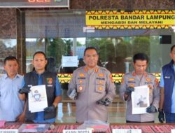 Takut Ditembak, Pelaku Curanmor Bersenpi di Bandar Lampung Serahkan Diri
