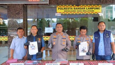 Takut Ditembak, Pelaku Curanmor Bersenpi di Bandar Lampung Serahkan Diri