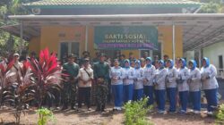 Peringati HUT 10, Puslatpurmar-8 Teluk Ratai Gelar Bakti Sosial di Desa Batu Menyan