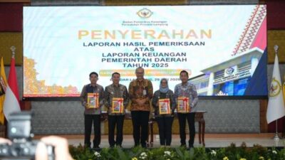 Pemkab Lampung Timur Kembali Raih WTP Atas Pengeloaan Keuangan Pemerintah TA 2025