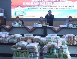 Polda Lampung Ungkap 17 Kasus Narkotika, Sita 179,5 Kg Sabu dan Selamatkan 948 Ribu Jiwa