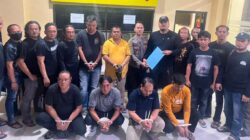 Sempat Melawan Saat Ditangkap, Delapan Debt Collector Digulung Polda Lampung