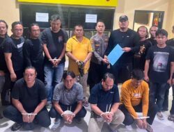 Sempat Melawan Saat Ditangkap, Delapan Debt Collector Digulung Polda Lampung