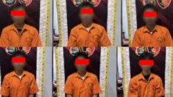 Sempat Kejar-Kejaran, Polres Tulang Bawang Ringkus Komplotan Pencuri Baterai Tower Bersenjata Api